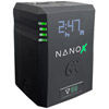 NANO-V98X 98wh Micro Sized V-mount SMART Battery Pack, 14.8v 6.6Ah. 10A Draw w/ EmLEDTM Fuel Gauge