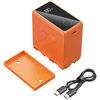 NP-F970 USB-C Rechargeable Camera Battery (Orange)