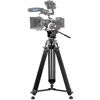 SVT10K 3-Stage Video Tripod with Fluid Head and Bag