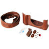 Leather Case Kit for FUJIFILM GFX100RF (Brown)