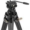 Heavy-Duty Fluid Head Tripod Kit AD-01S