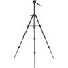 Digital Tripod - 4 Section Aluminum Legs with 3-Way Pan/Tilt + Verticle Postion Head