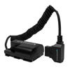 D-Tap to Canon LP-E6P Dummy Battery Cable (Raven Black, 16-36")