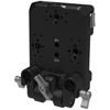 Pro Battery Plate with Swiveling Rod Block (Gold Mount, Raven Black)