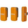Wireless Micro - 2-Person Ultracompact Microphone System with USB-C Connector (2.4 GHz, Orange)