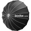 Bowens Mount Umbrella-Style Easy Lock Softbox (Black/White, 47.2")