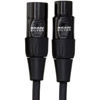 Pro REAN XLR Male to XLR Female Microphone Cable (25' , Black)