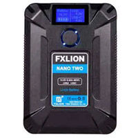 Fxlion 2 x Nano One V-lock Battery 14.8V,50wh Batteries with 1 x D 