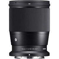 Sigma 16mm f/1.4 DC DN Contemporary Lens for Sony E-Mount