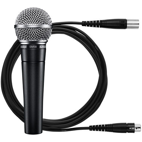 Shure SM58-CN Vocal Microphone with Cable