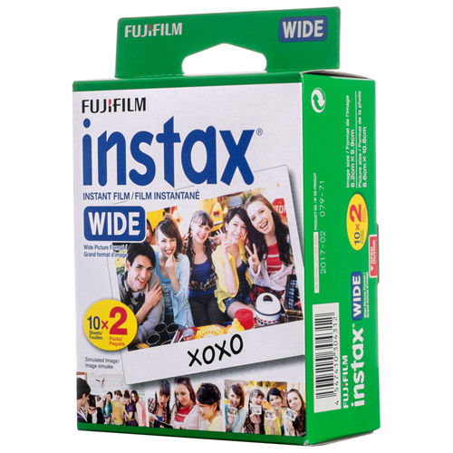 Fujifilm INSTAX SQUARE Fuji Instant Film 20 Photo Exposures 10x2