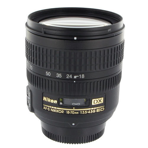 Used Nikon Af S 18 70mm F 3 5 4 5 G If Ed Dx Nikkor Zoom Lens Dslr Non Full Frame Zoom Standard Lenses Vistek Canada Product Detail