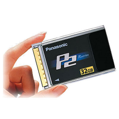 P2 - 32GB memory card