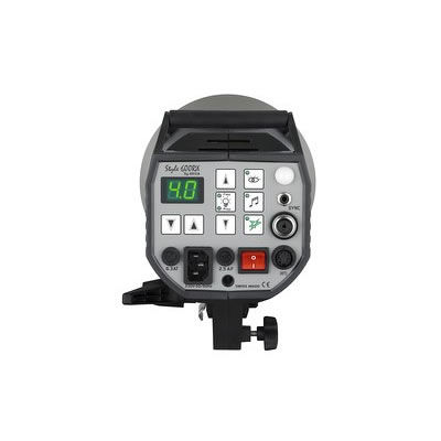 Style 600 RX Flash Head (120V) Dark Grey Housing With Skyport TX, RX Receiver, Umbrella Reflector