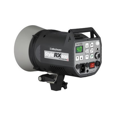 Style 600 RX Flash Head (120V) Dark Grey Housing With Skyport TX, RX Receiver, Umbrella Reflector