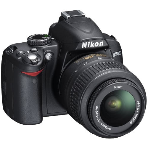 D3000 Kit with AF-S 18-55mm f/3.5-5.6 G VR DX