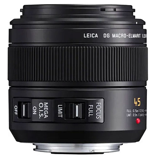 Leica DG Macro-Elmarit 45mm f/2.8 Mega OIS Lens