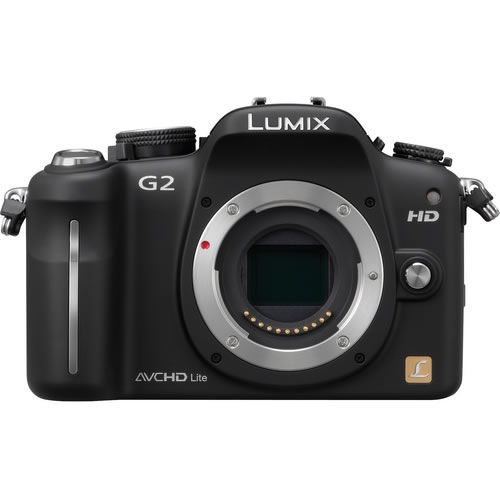 Lumix G2 Micro 4/3 Camera with 14-42mm Mega OIS (Black)