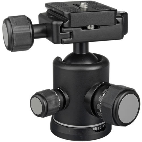 B0 B-Series Double Action Ball Head Arca-Swiss for Benro 0 and 1 Series Tripods