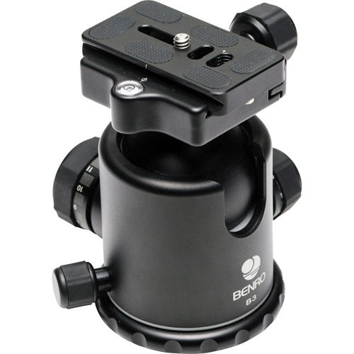 B3 B-Series Triple Action Ball Head Arca-Swiss for Benro 3 and 4 Series Tripods