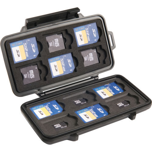 0915 SD/Mini-SD Memory Card Case Black