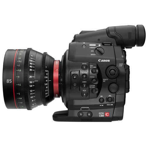 Rent Canon C300 Cinema EOS Camcorder Body Hidef Camcorders Prosumer Canada