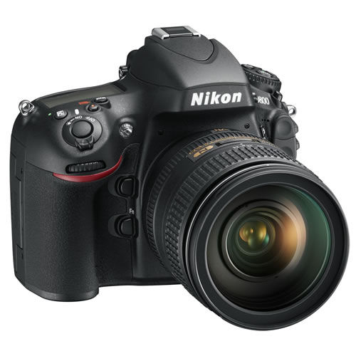 D800 Camera w/AF-S 24-70 Lens
