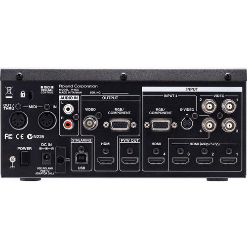 V-4EX 4-Channel Digital Video Mixer with Effects 