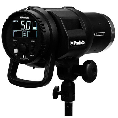 Profoto B1 500 AirTTL Off Camera Flash with Battery, Charger and 