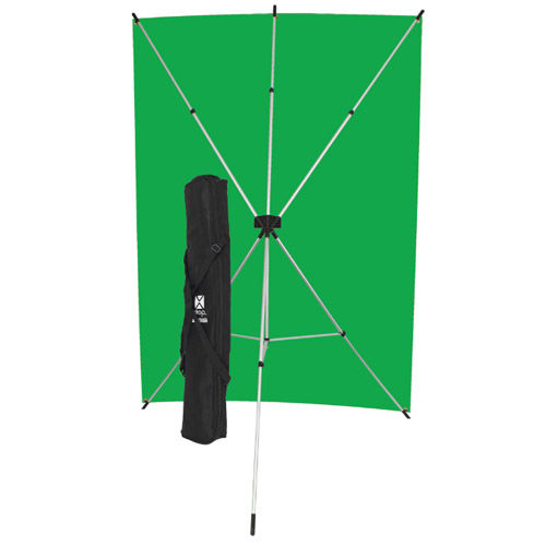 X-Drop Kit -w/ 5' x 7' Green Screen Backdrop