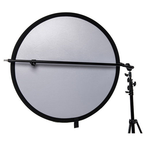 107 cm 5-In-1 Reflector Kit with 1.28 m Reflector Bracket, Light Stand and Stand Bag