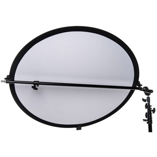 107 cm 5-In-1 Reflector Kit with 1.28 m Reflector Bracket, Light Stand and Stand Bag