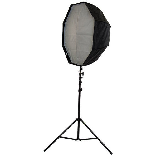 32" Octa Brolly Box Kit with Dual Flash Holder and Medium 3.0 m Air Cushion Light Stand