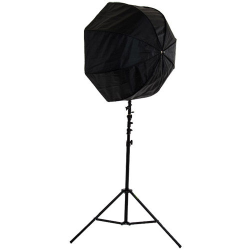 32" Octa Brolly Box Kit with Dual Flash Holder and Medium 3.0 m Air Cushion Light Stand