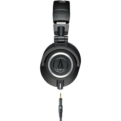 Audio Technica ATH-M50x Professional Monitor Headphones - Black 