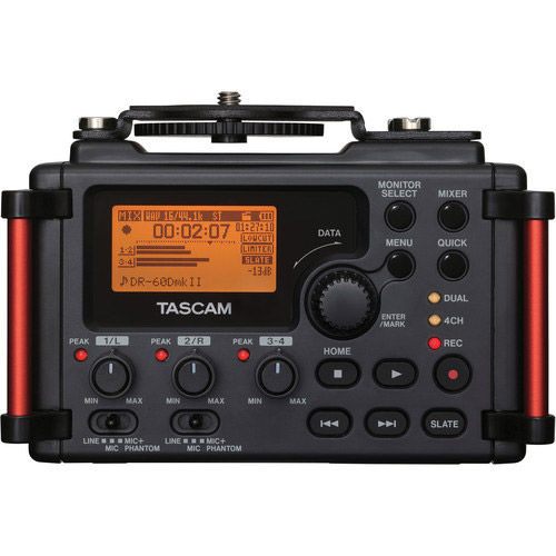 DR-60DMKII 4-Channel Portable Recorder for DSLR