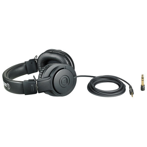 Audio Technica ATH-M20x Monitor Headphones Lightweight