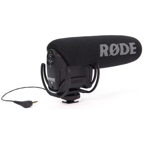 Rode VideoMic PRO Shotgun Condenser Microphone with Rycote Lyre Shock  Mounting