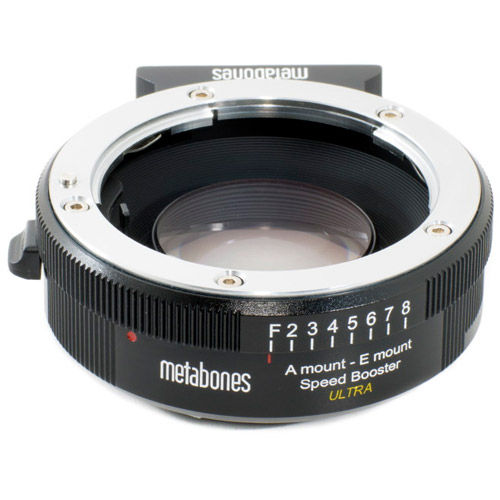 Sony Alpha to E-mount Speed Booster ULTRA 0.71x - Black Matt