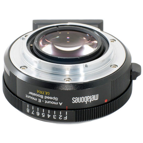 Sony Alpha to E-mount Speed Booster ULTRA 0.71x - Black Matt