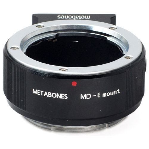 Minolta MD to E-mount T Adapter (Black Matt)