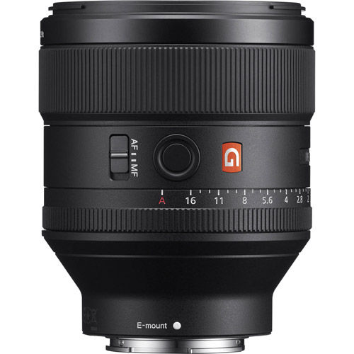 SEL FE 85mm f/1.4 GM E-Mount Lens