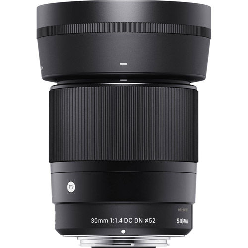 Sigma 30mm f/1.4 DC DN Contemporary Lens for Sony E-Mount 