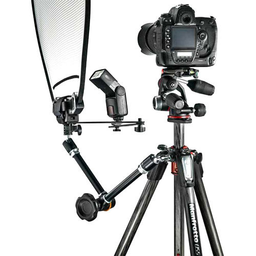 Manfrotto 502AH Video Head & MT055XPRO3 Aluminum Tripod Kit