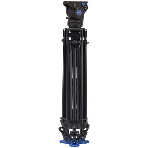 BV4PRO Aluminum Video Tripod Kit - Dual Stage with BV4H Video Head, A673TM Legs and Bag