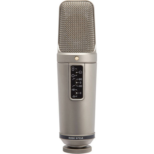 NT2-A Multi Pattern 1" Dual Condenser Microphone, Cardioid and Figure 8, SM6 Shockmount and Cable