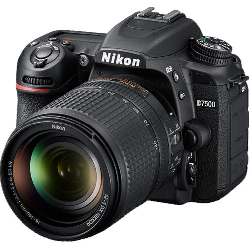 Nikon D7500 Kit w/ AF-S DX NIKKOR 18-140mm VR Lens