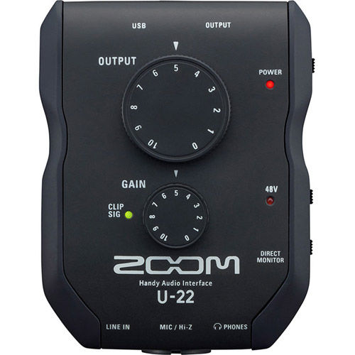 Zoom U-22 2 Channel Portable USB Interface