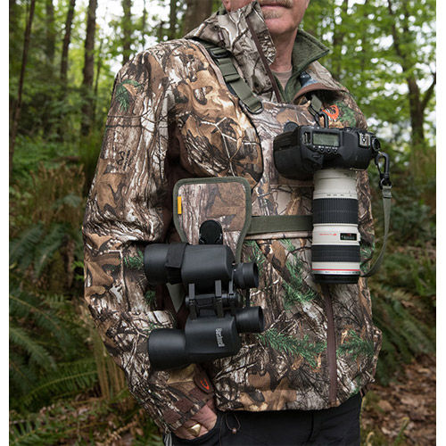 camera and binocular harness