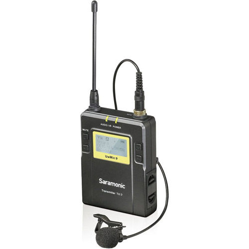 Saramonic UwMic9 Camera-Mount Wireless Omni Lavalier Microphone System (514  to 596 MHz)